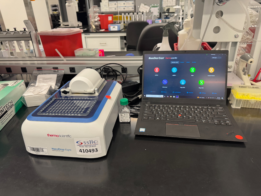 Image of Thermo NanoDrop Eight UV/VIS Spectrophotometer